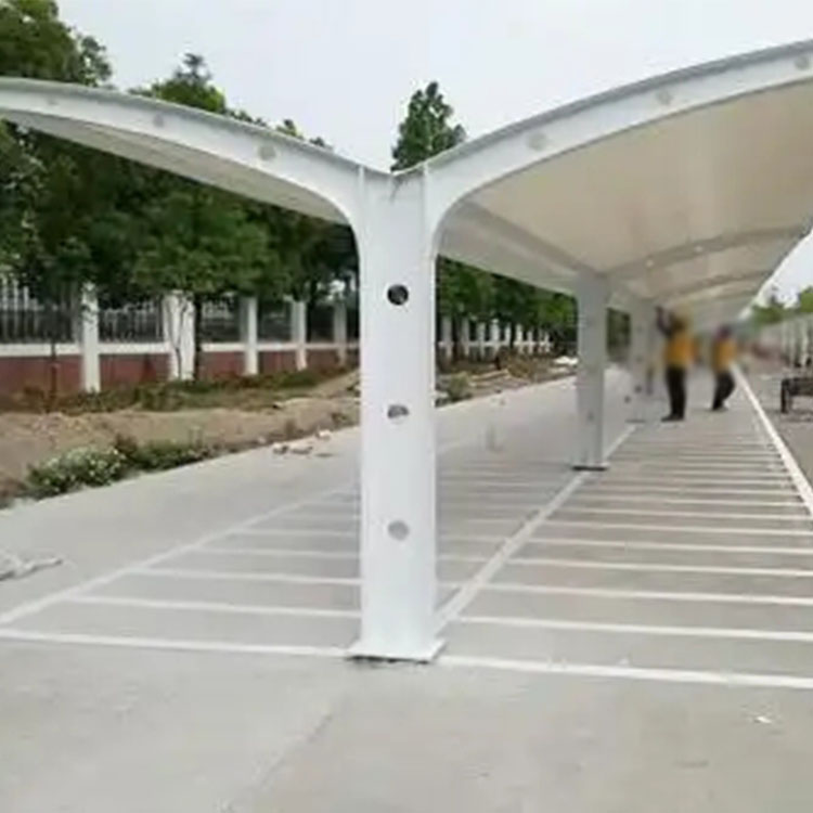 木垒哈萨克膜结构电动车棚